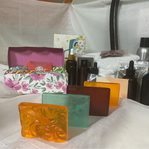 Other - 2nd Sample 5 Pak Homemade Creamsicle ‘Carterii’ Frankincense Myrrh Homemade Soap